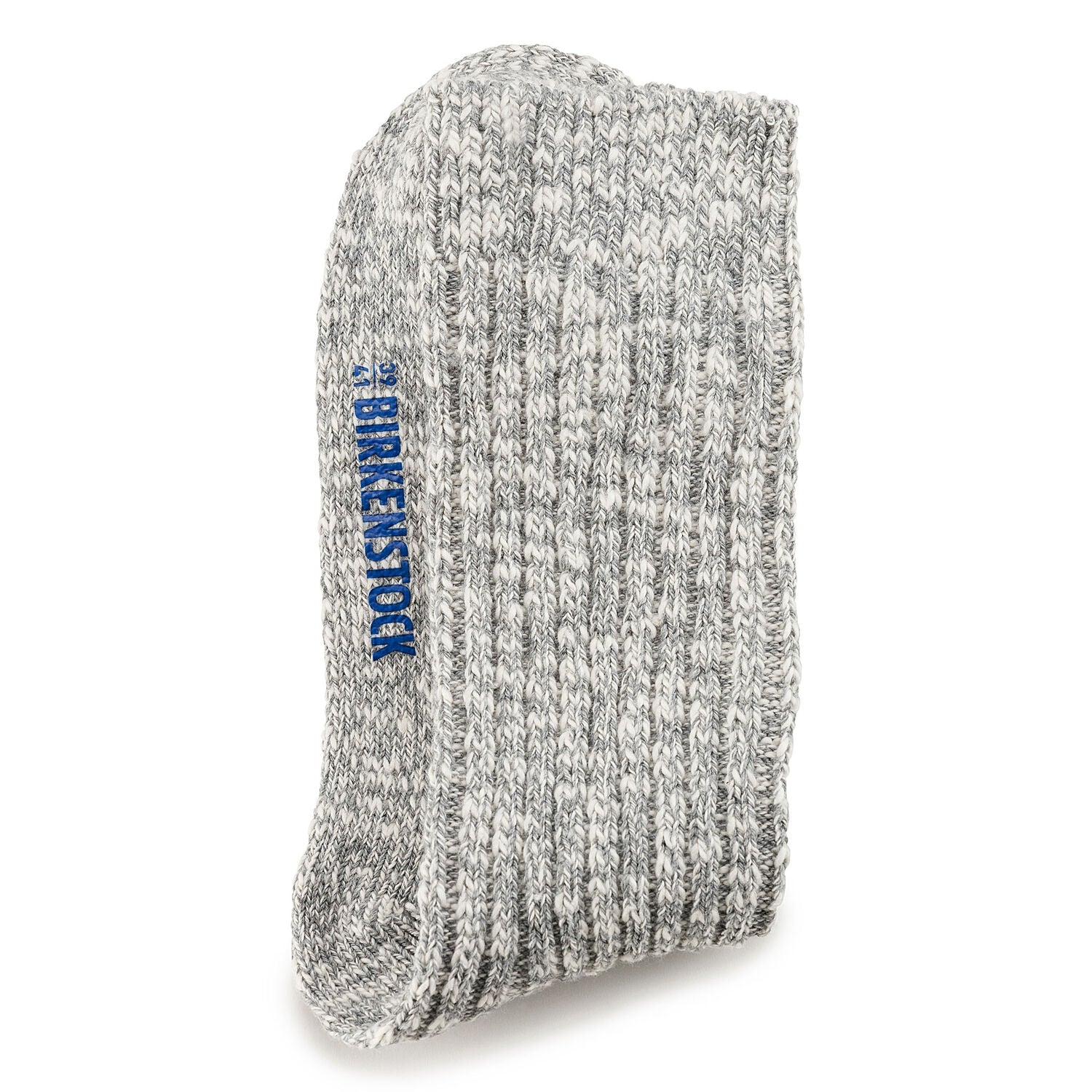 Birkenstock Women's Cotton Slub Socks in Gray White  Accessories