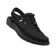 Keen Men's Uneek Monochrome in Black Black  Men's Footwear