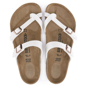 Birkenstock Mayari Birko-flor Classic Footbed Sandal in White