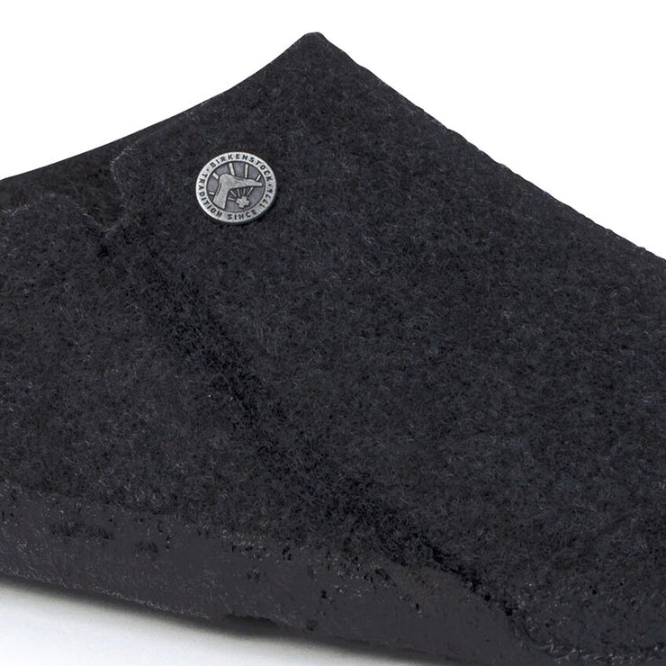 Birkenstock Zermatt Wool Felt Slipper in Anthracite  Unisex Footwear