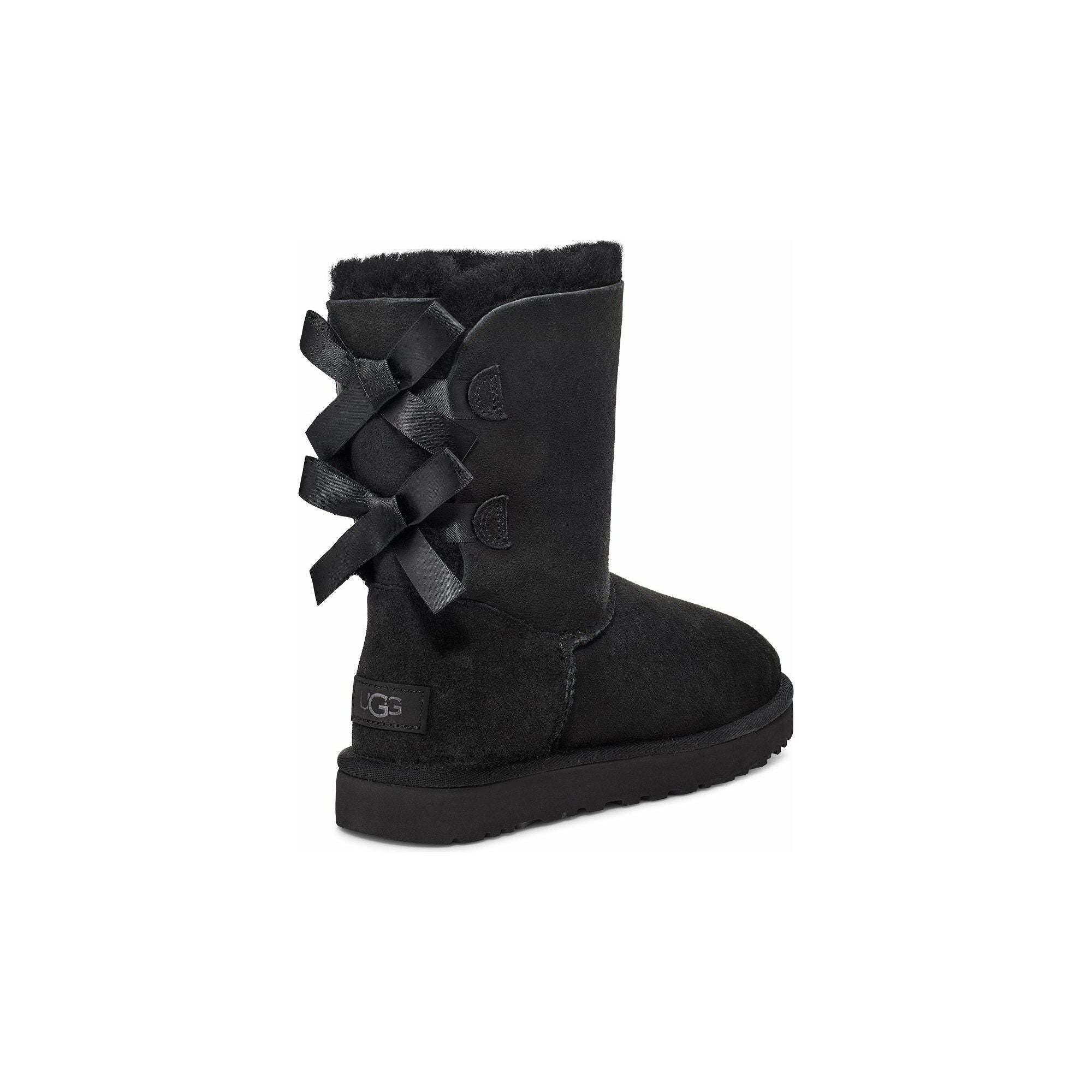 UGG Women's Bailey Bow II Boot in Black  Women's Footwear