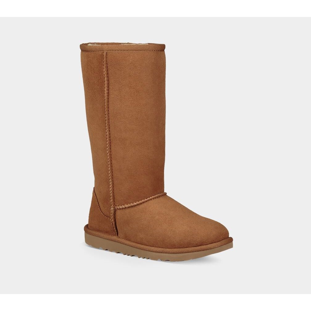 UGG Kids Classic II Tall Boot in Chestnut  Kid's Boots