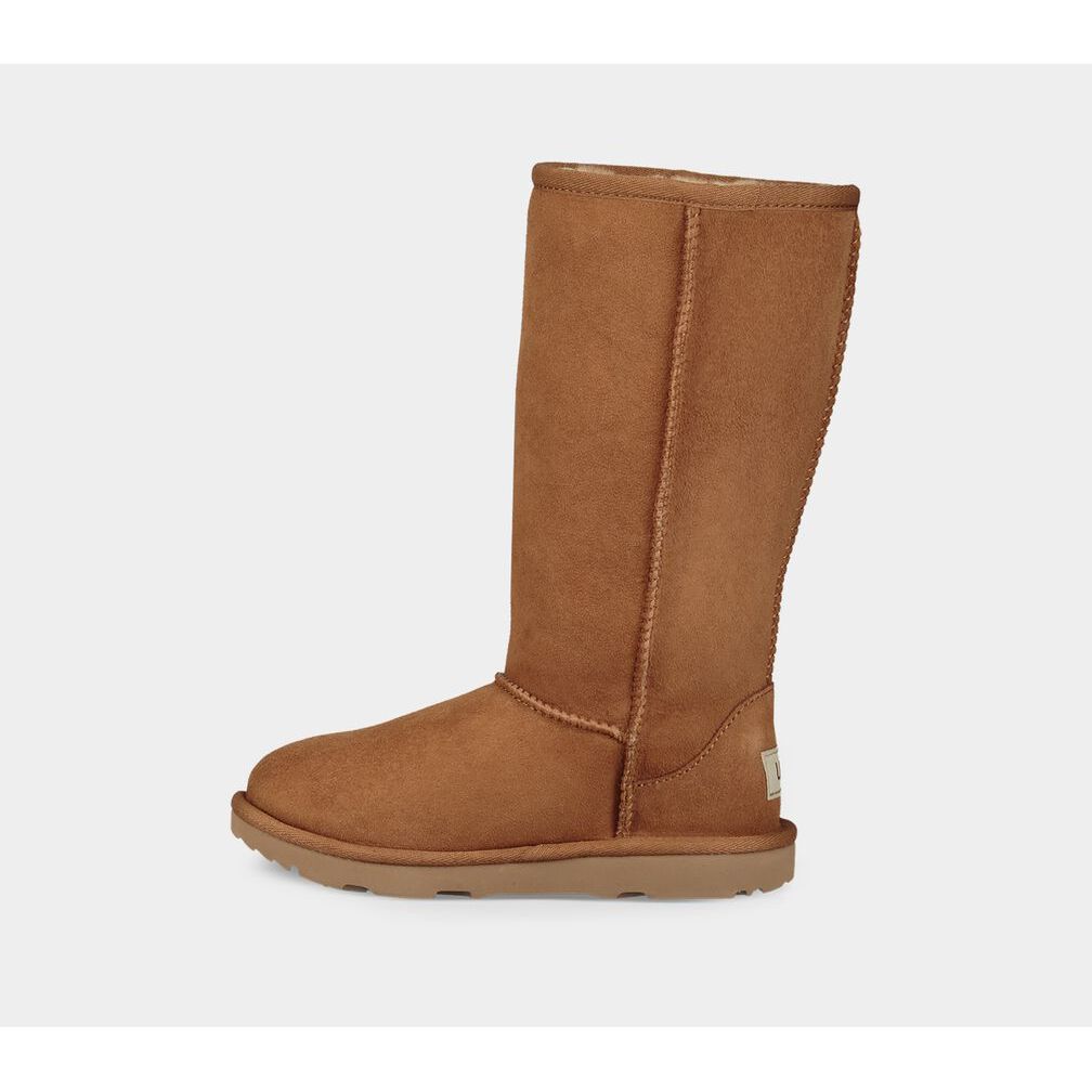 UGG Kids Classic II Tall Boot in Chestnut  Kid's Boots