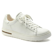 Birkenstock Bend Leather Low Sneaker in White  Women's Footwear