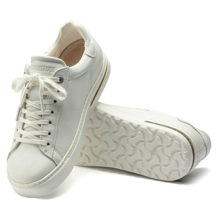 Birkenstock Bend Leather Low Sneaker in White  Women&