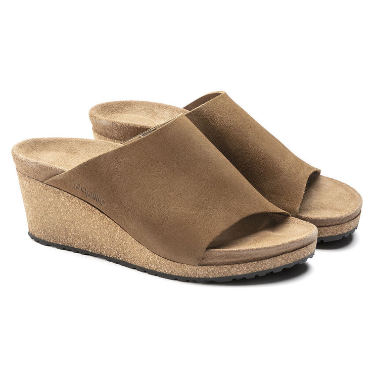 Birkenstock Namica Papillio Suede Leather in Tea