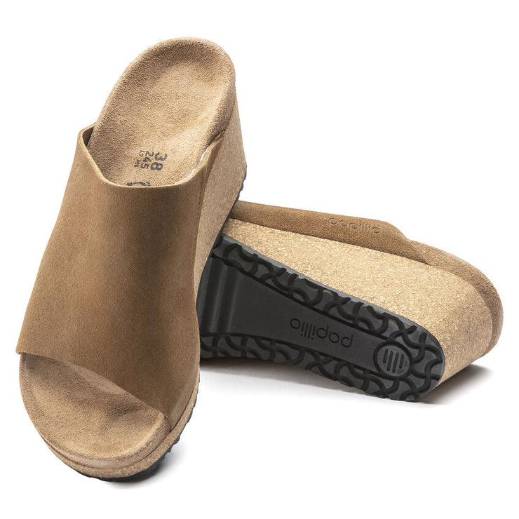 Birkenstock Namica Papillio Suede Leather in Tea