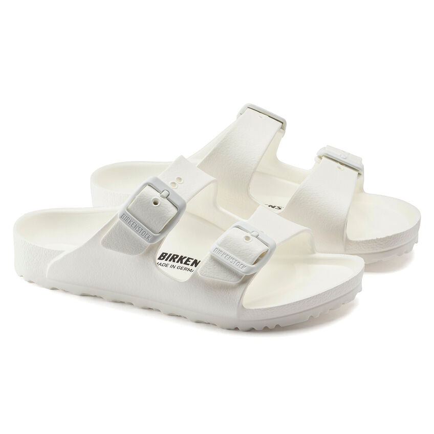 Birkenstock Kid's Arizona Eva Essentials Sandal in White  Kid's Footwear