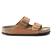 Birkenstock Arizona Nubuck Soft Footbed Sandal in Pecan  Women's Footwear