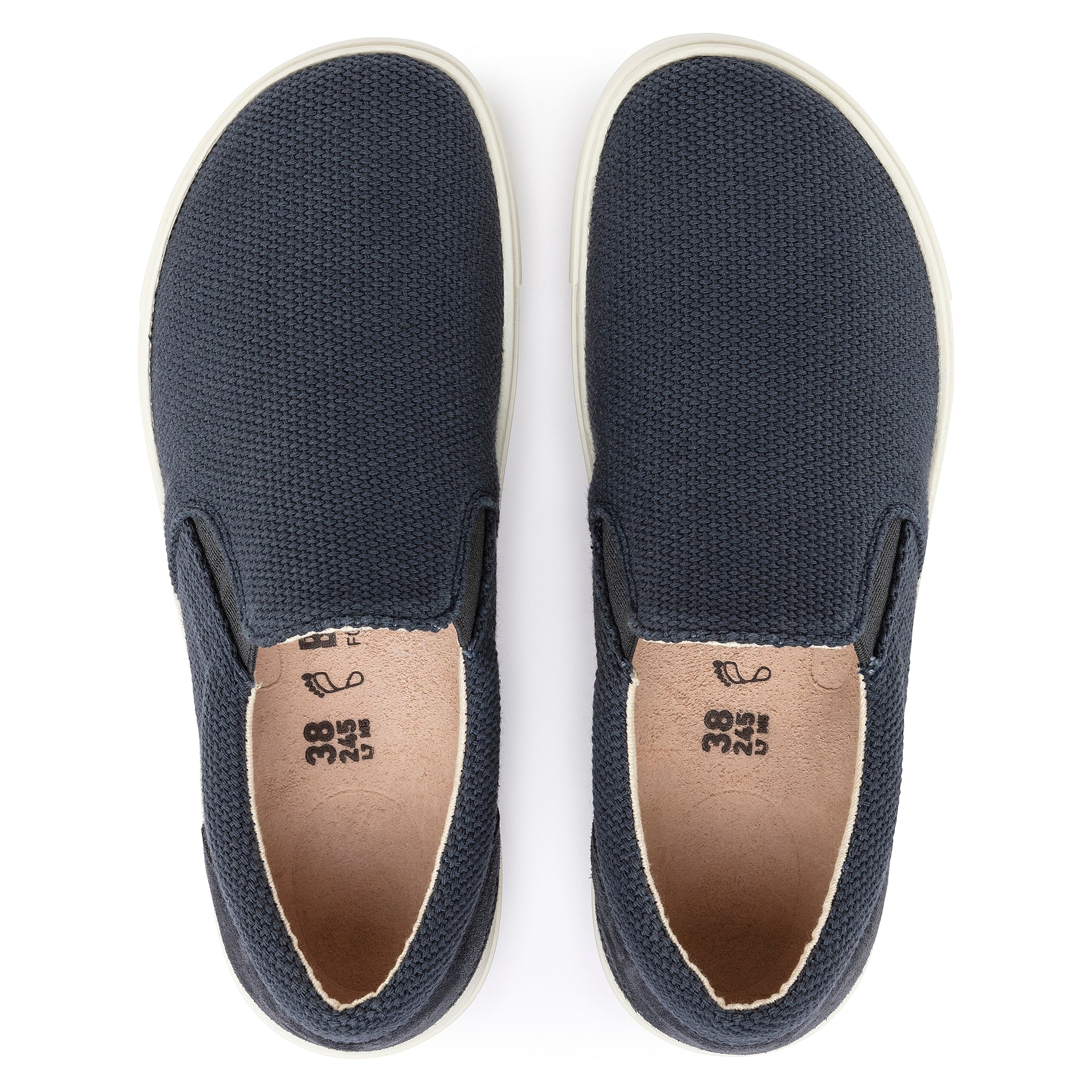 Birkenstock Oswego Canvas Suede in Midnight  Unisex Footwear