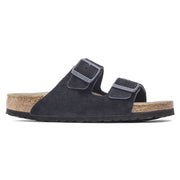 Birkenstock Arizona Suede Leather Soft Footbed Sandal in Midnight  Men's Footwear