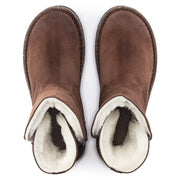 Birkenstock Uppsala Shearling Suede Leather Boot in Espresso  Women's Footwear