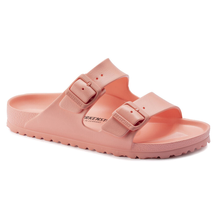 Birkenstock Arizona EVA Essentials Sandal in Coral Peach  Women's Footwear