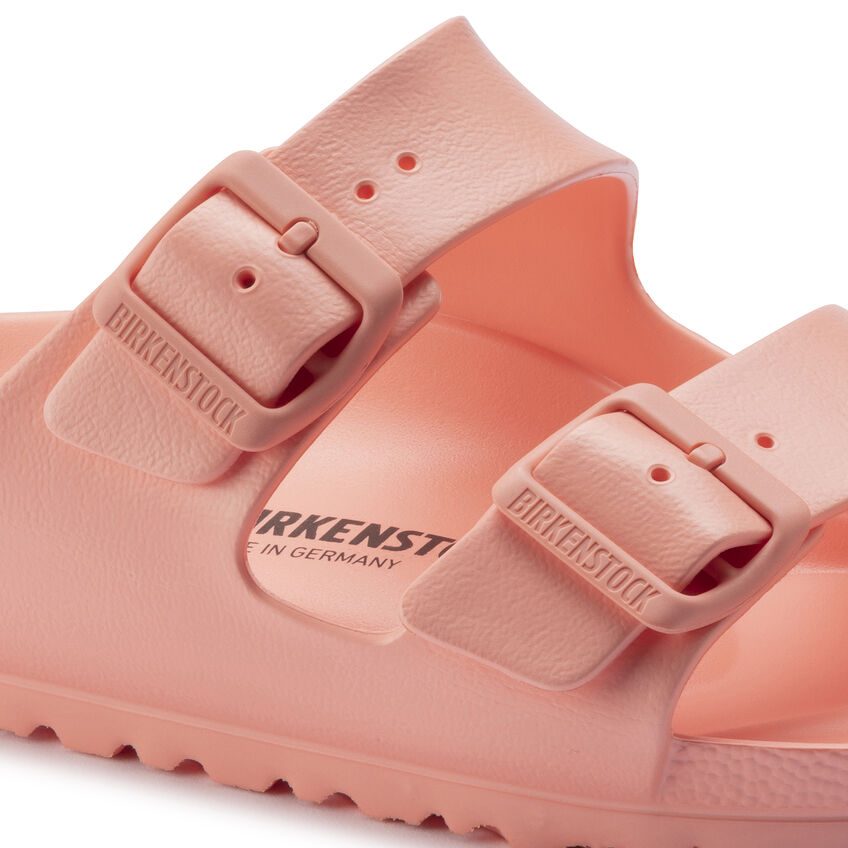 Birkenstock Arizona EVA Essentials Sandal in Coral Peach  Women's Footwear