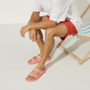 Birkenstock Arizona EVA Essentials Sandal in Coral Peach  Women's Footwear