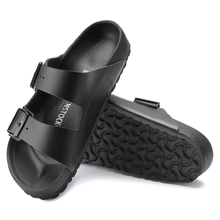 Birkenstock Men's Arizona Leather in Black  Footwear