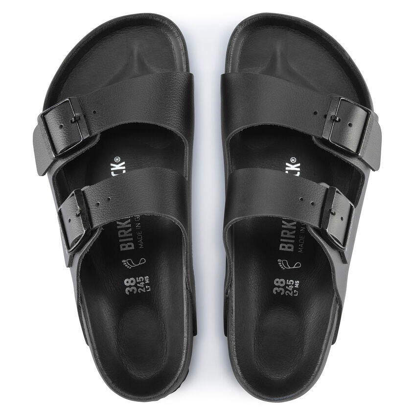 Birkenstock Men's Arizona Leather in Black  Footwear