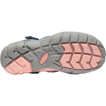 Keen Kids Seacamp 11 CNX Sandal in Flint Stone/Ocean Wave  Kid