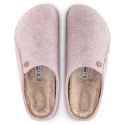 Birkenstock Zermatt Wool Felt Slipper in Light Rose  Women's Footwear