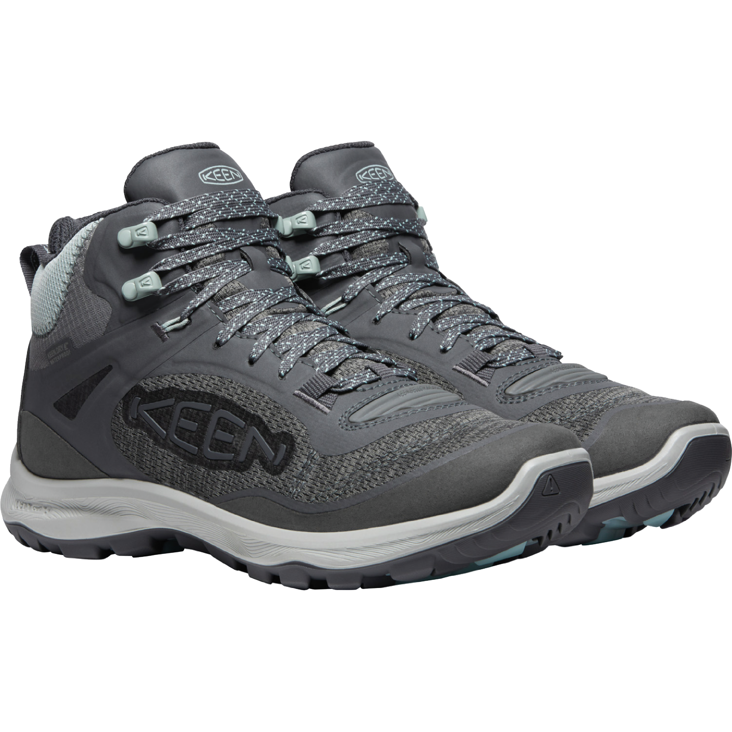 Keen Women s Terradora Flex Waterproof Mid Boot Magnet Cloud Blue 8