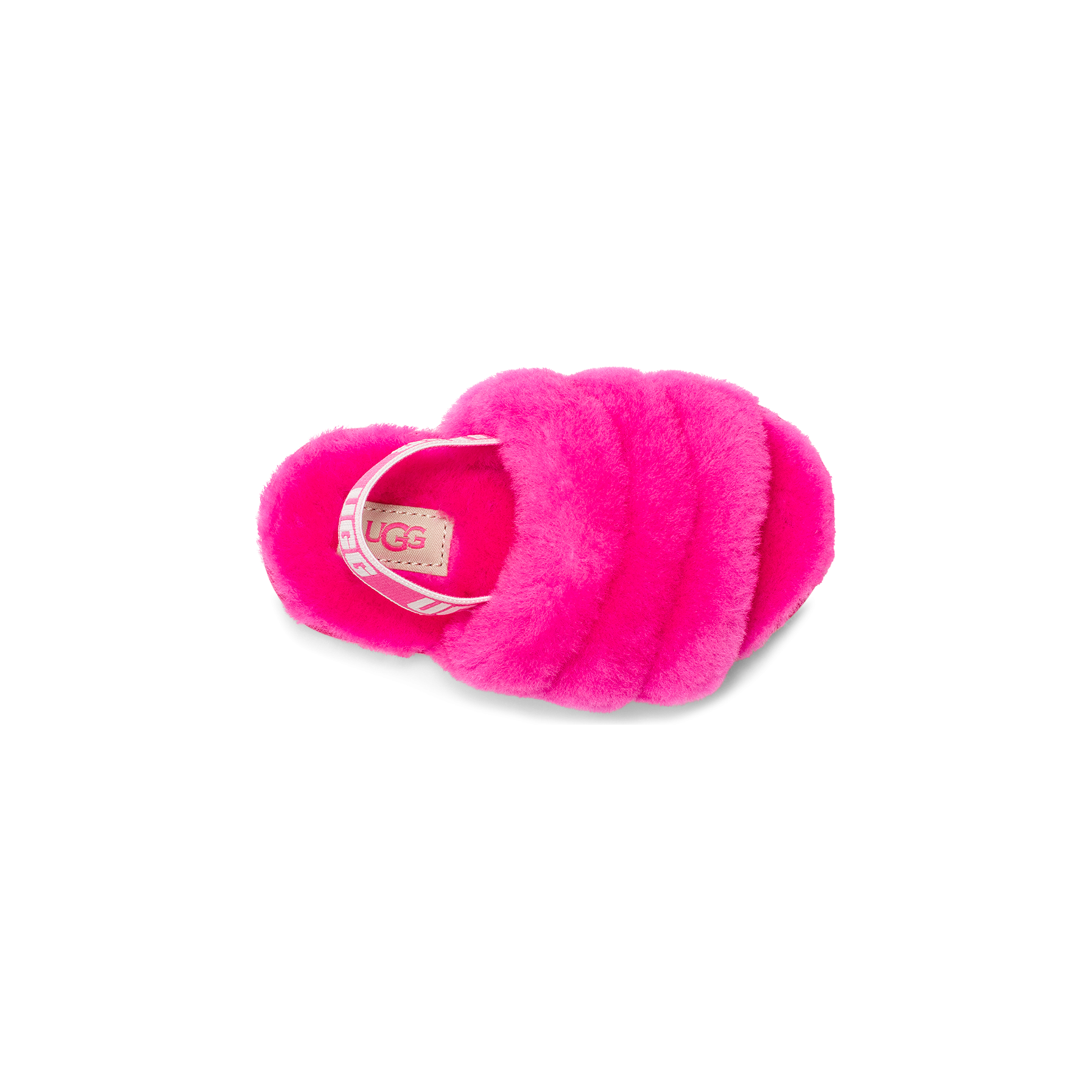 UGG Toddler's Fluff Yea Slide in Rock Rose  Kid