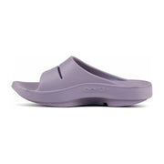 OOFOS Unisex Ooahh Slide Sandals in Mauve  Men's Footwear