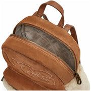 UGG Dannie II Mini Backpack Sheepskin in Chestnut