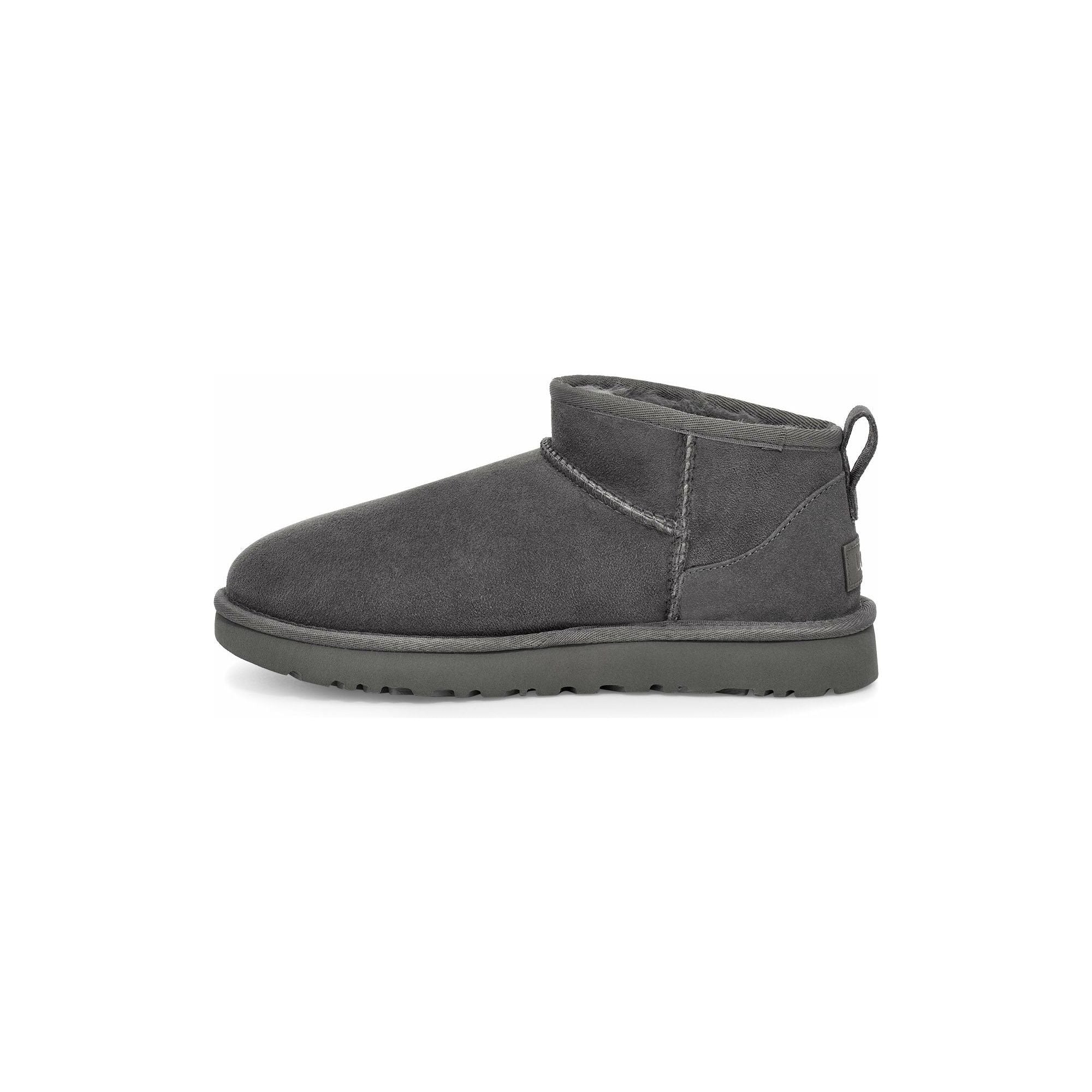 UGG Women's Classic Ultra Mini in Grey  Women's Footwear