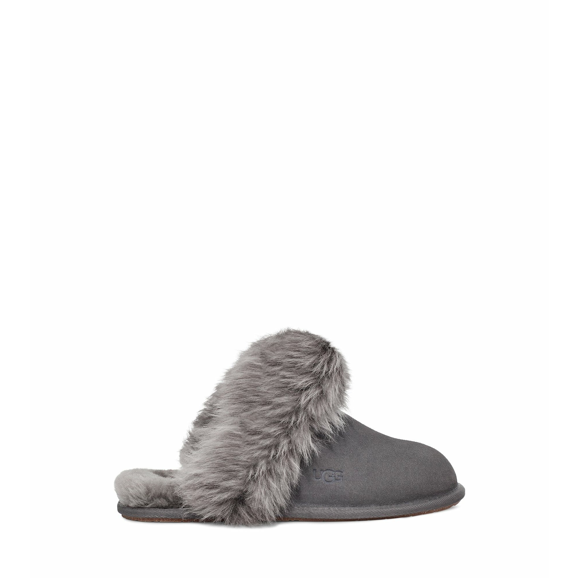 UGG Women's Scuff Sis in Charcoal  Women's Footwear