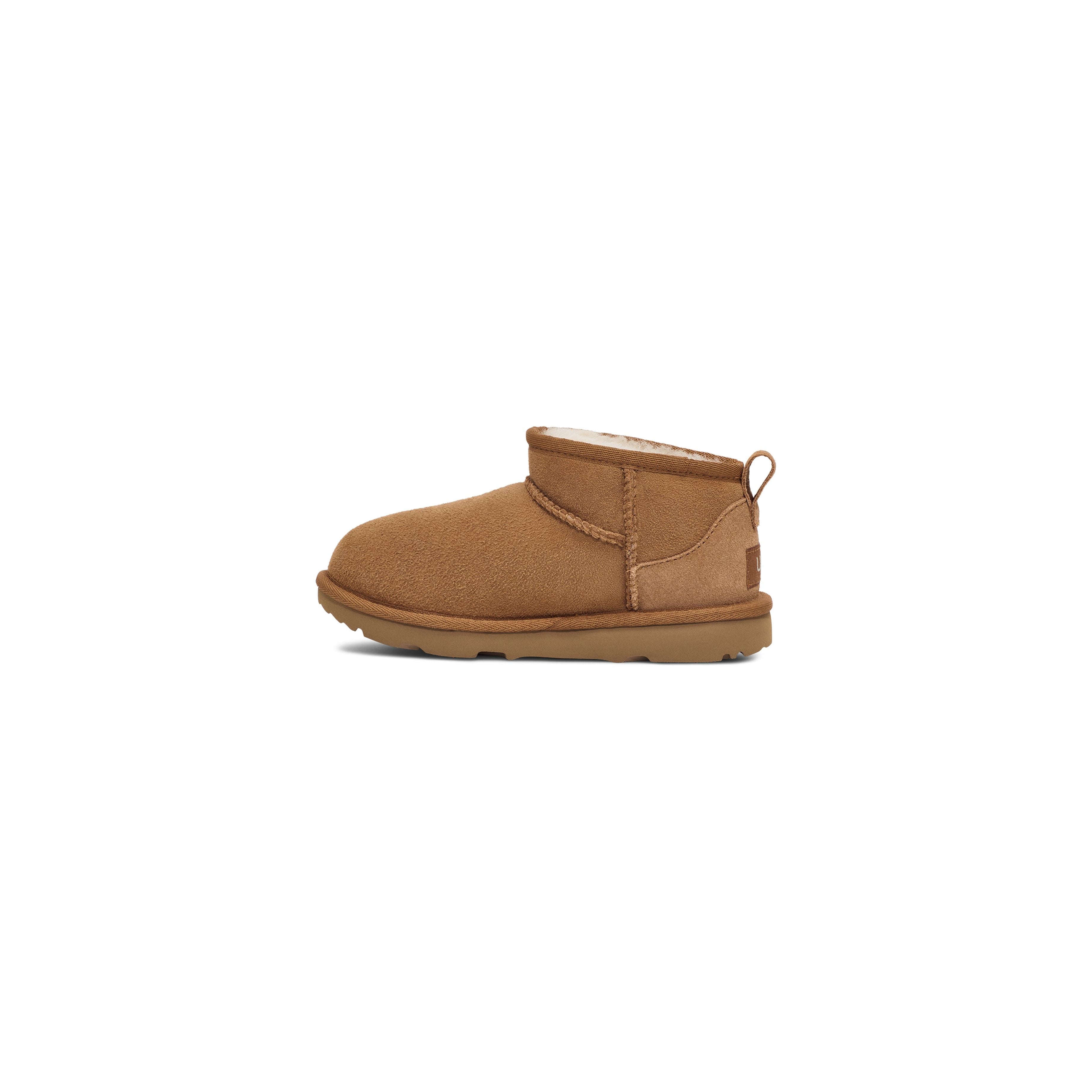 UGG Kid's Classic Ultra Mini in Chestnut  Kid's Footwear