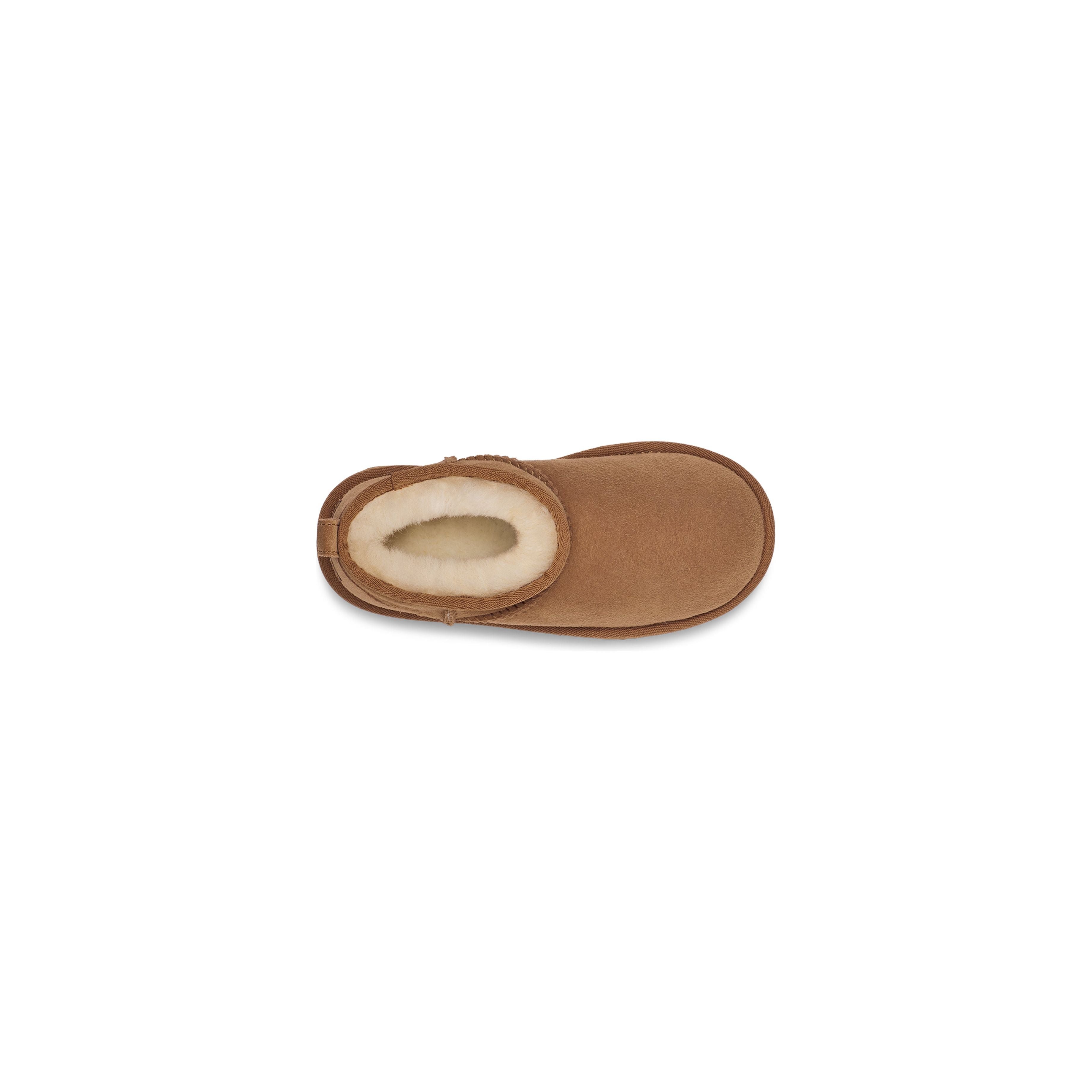 UGG Kid's Classic Ultra Mini in Chestnut  Kid's Footwear