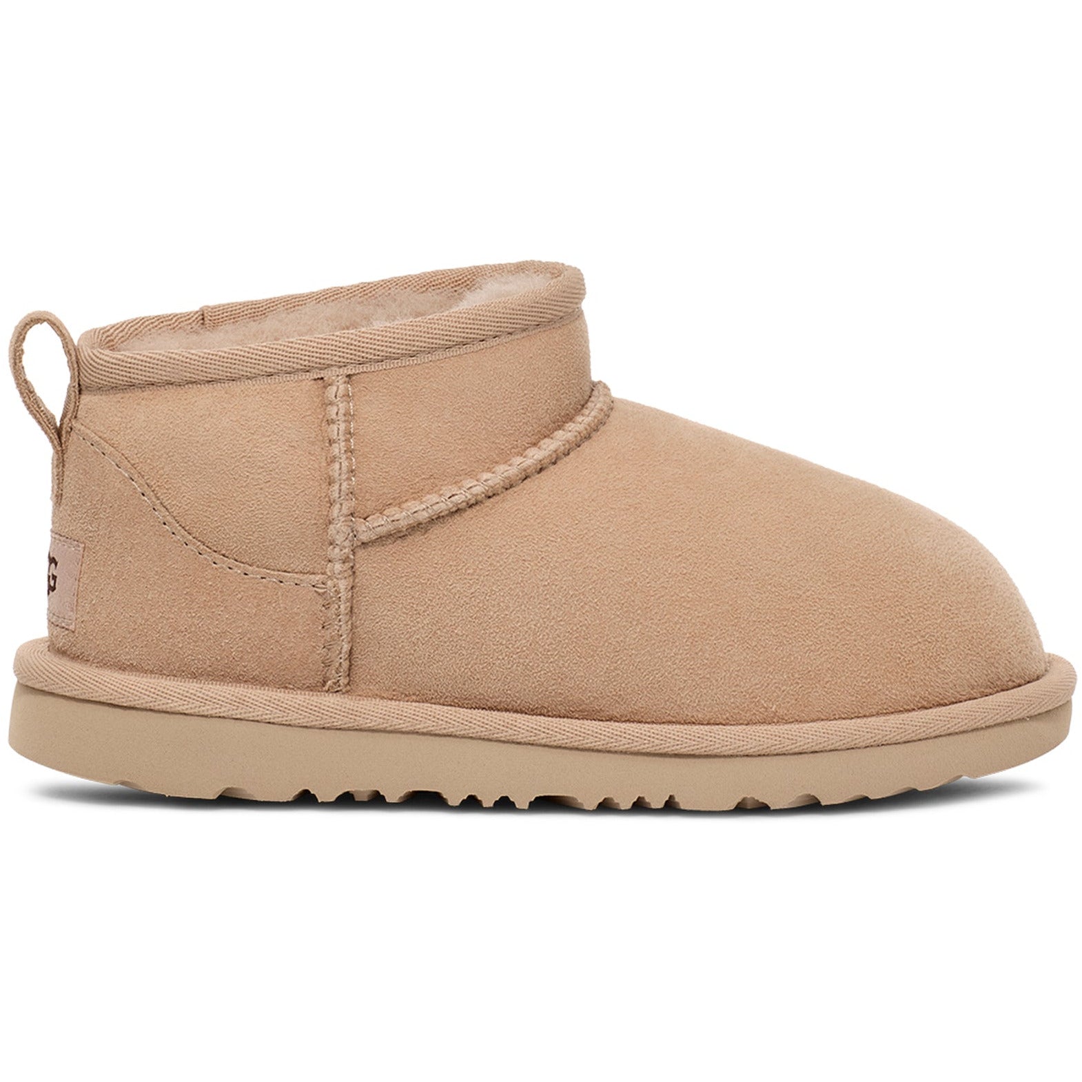 UGG Kid's Classic Ultra Mini in Driftwood  Kid's Footwear