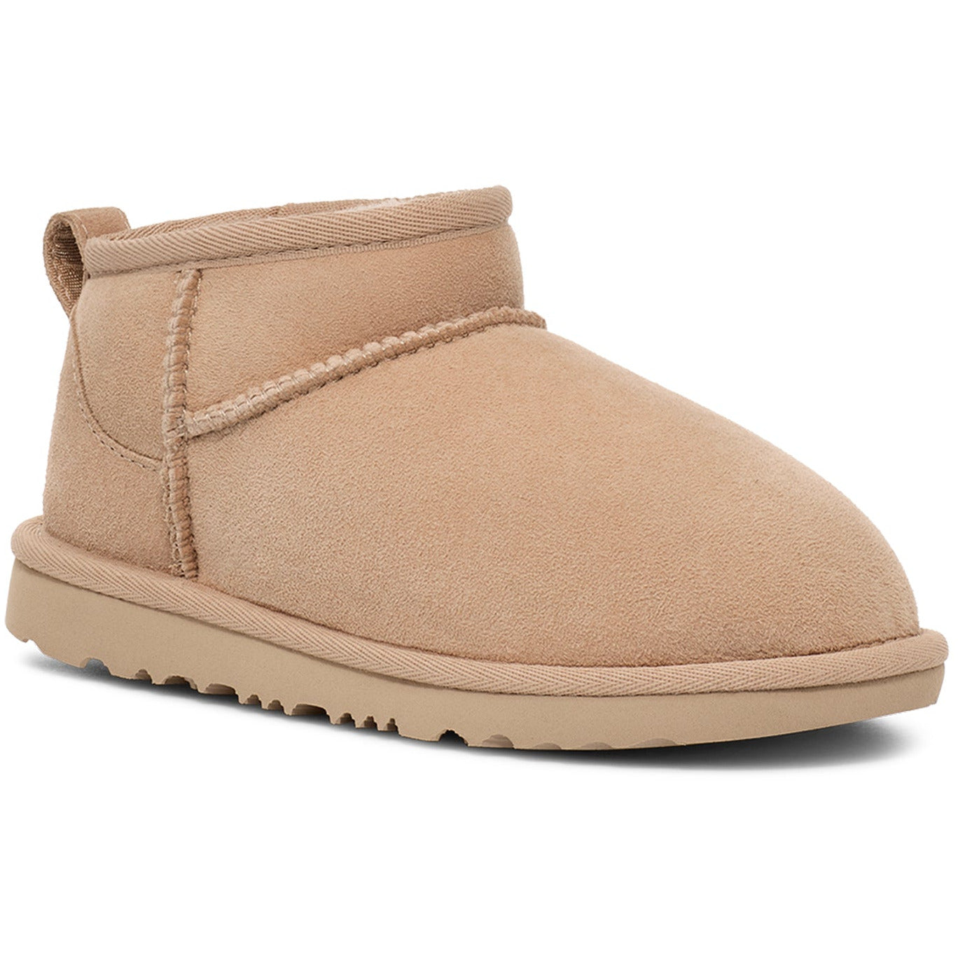 UGG Kid's Classic Ultra Mini in Driftwood  Kid's Footwear