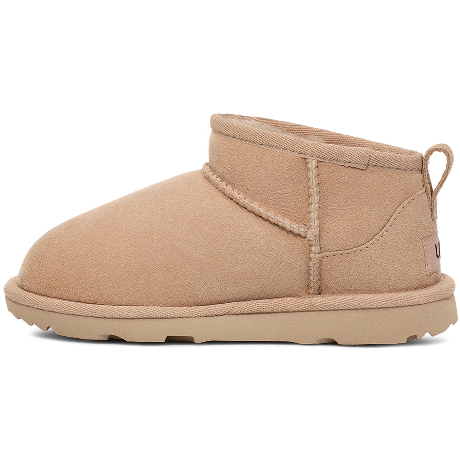 UGG Kid's Classic Ultra Mini in Driftwood  Kid's Footwear