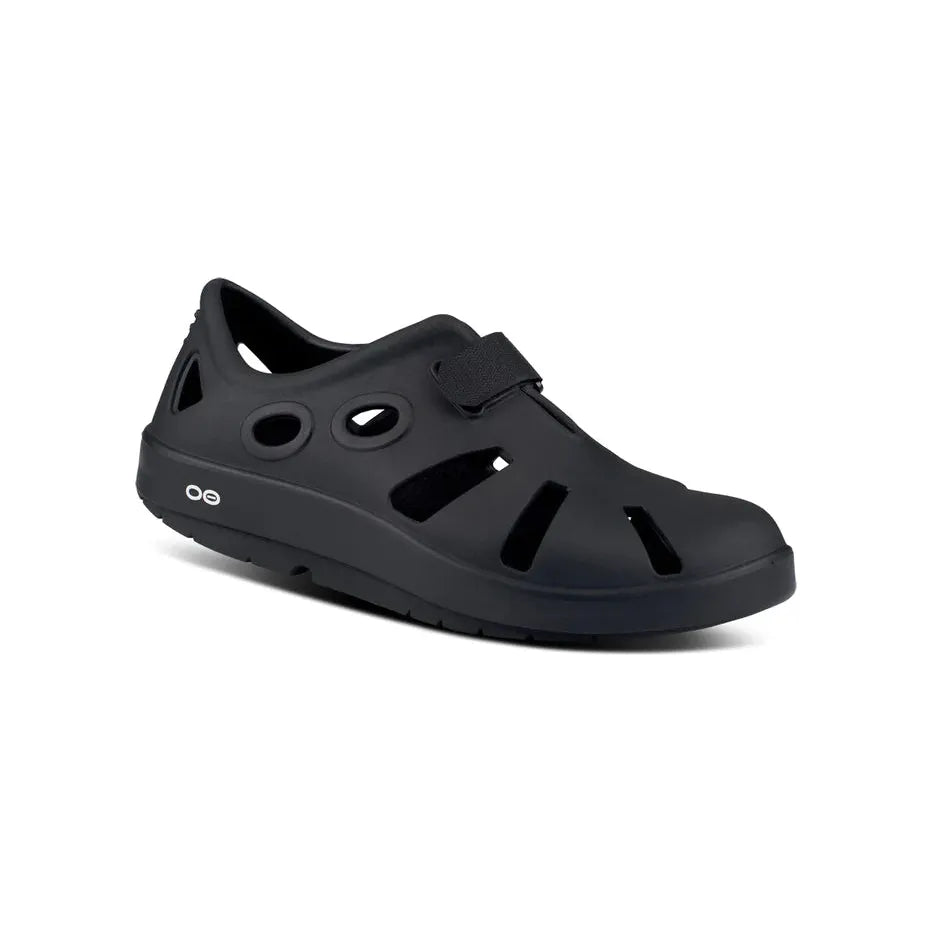 OOFOS OOcandoo Sandal in Black  Shoes