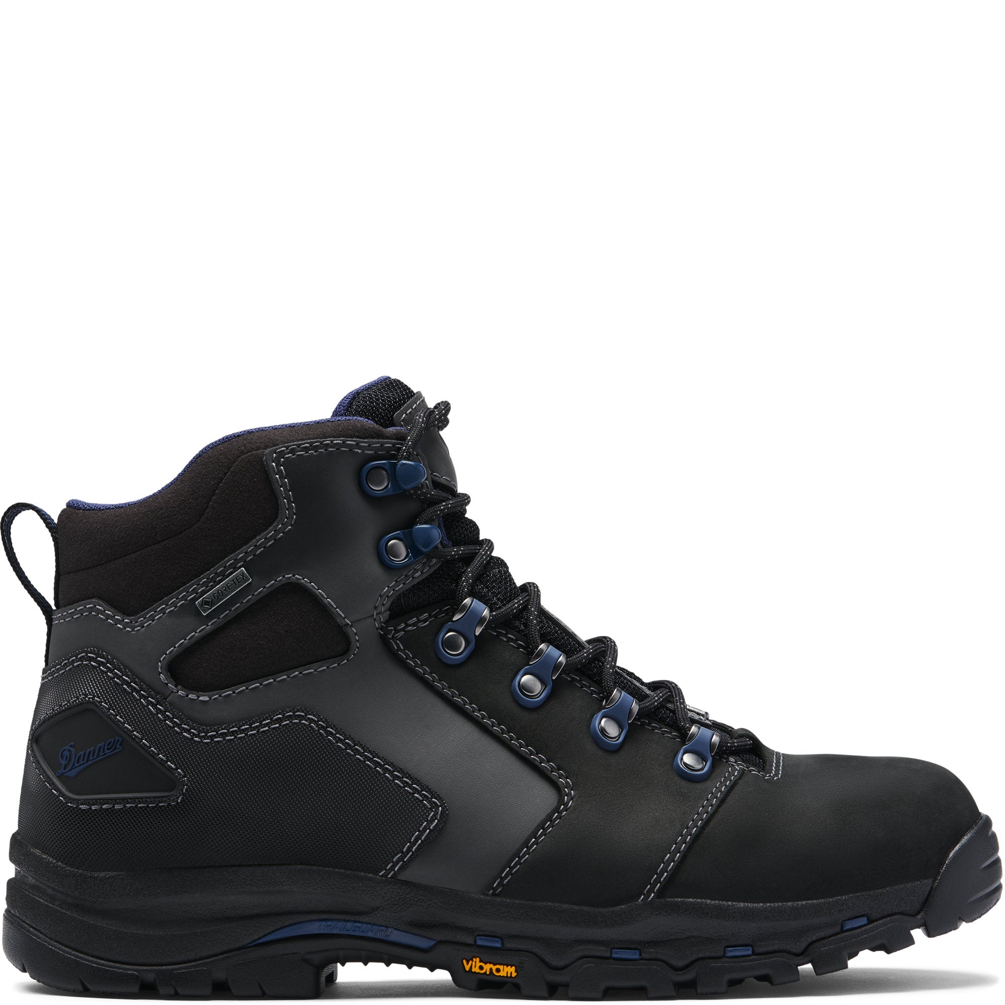 Danner Men's Vicious 4.5" in Black/Blue Composite Toe (NMT)  Men's Footwear