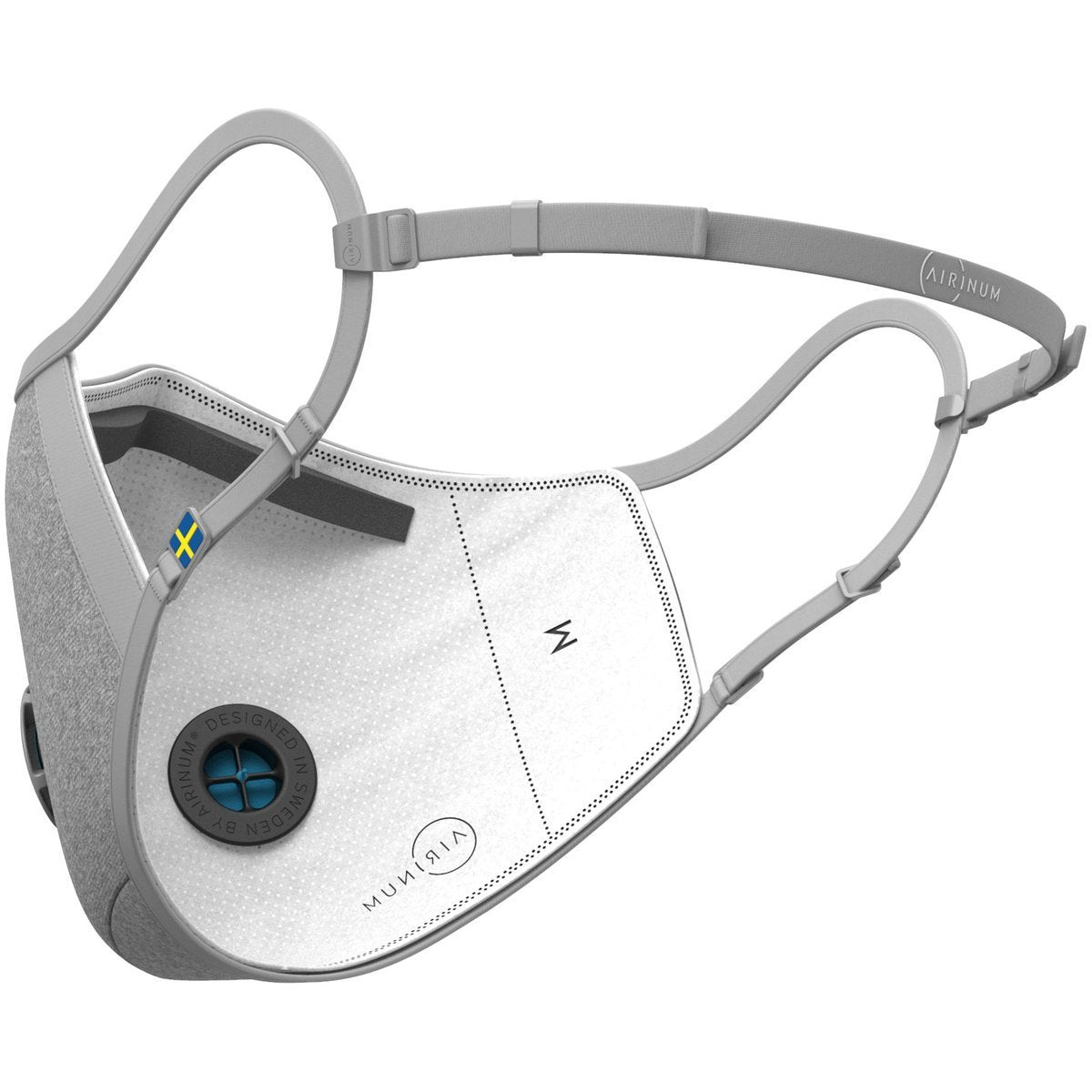 Airinum Urban Air Mask 2.0 in Quartz Grey  Accessories