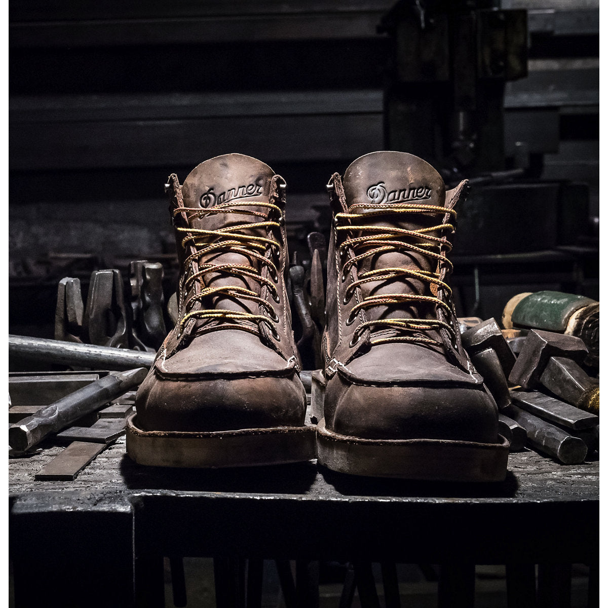 Danner Men's Bull Run Toe 6" Boot in Brown  Men's Footwear