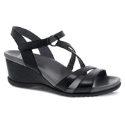 Dansko Women's Addyson in Black Glazed Leather  Women's Footwear