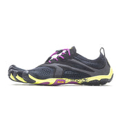 Vibram Women's V-Run in Black/Yellow/Purple  Women's Footwear