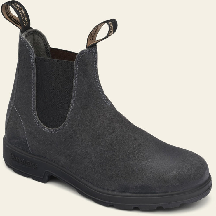 Blundstone Original 1910 Suede Leather Boot in Steel Grey  Men&