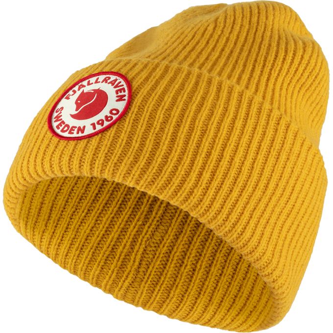 Fjallraven 1960 Logo Hat in Mustard Yellow  Accessories
