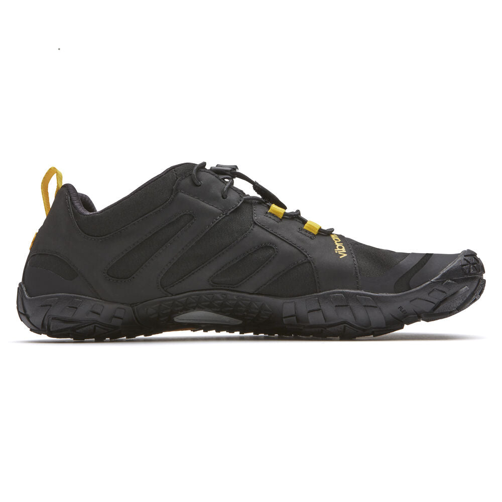 Vibram Women's V-Trail 2.0 in Black Yellow  Women's Footwear