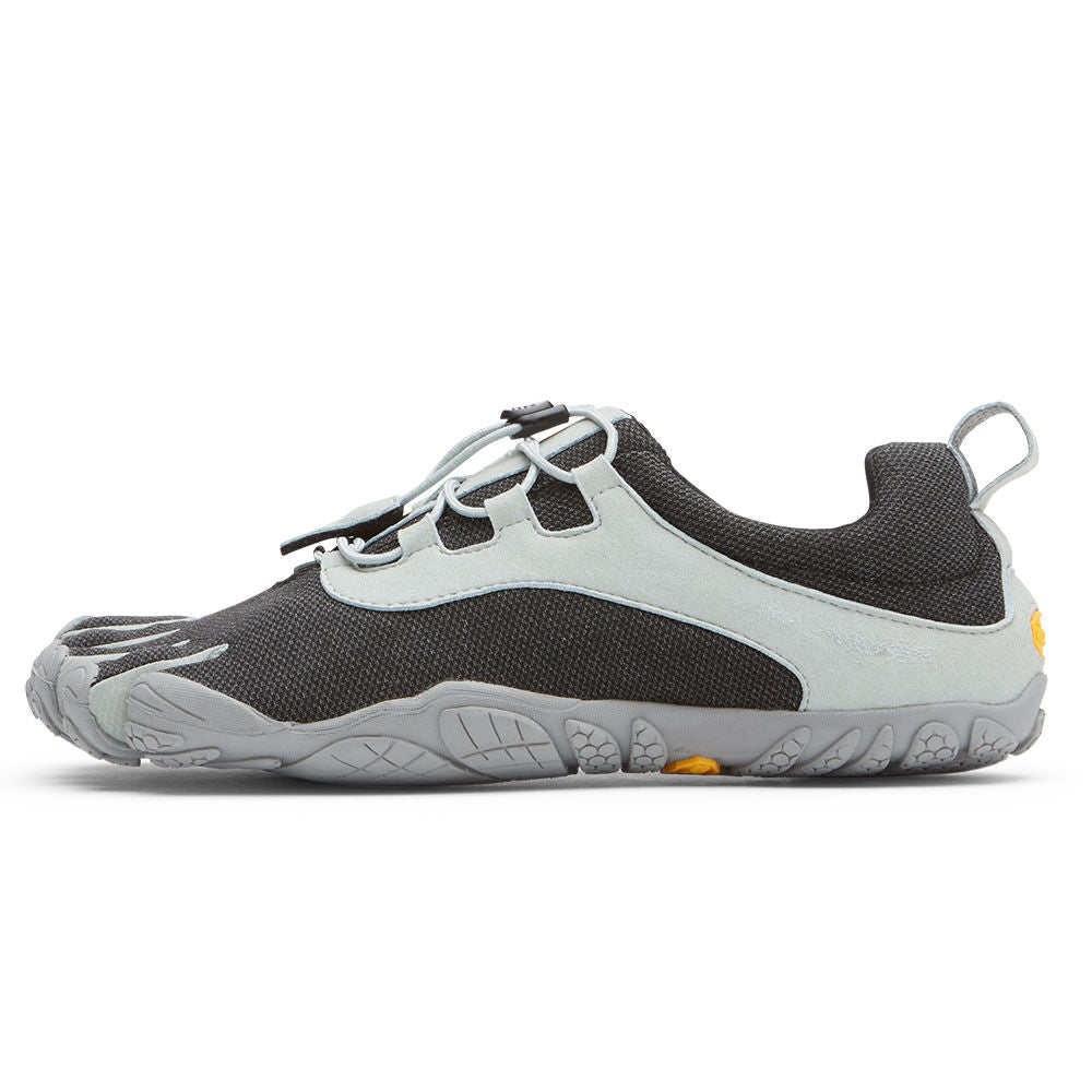 Vibram Women's V-Run Retro in Black Grey  Footwear