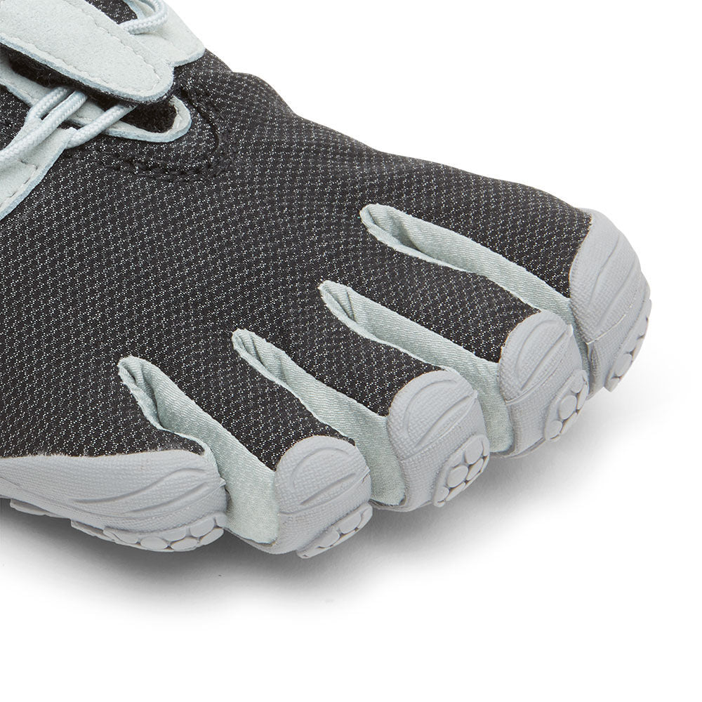 Vibram Women's V-Run Retro in Black Grey  Footwear