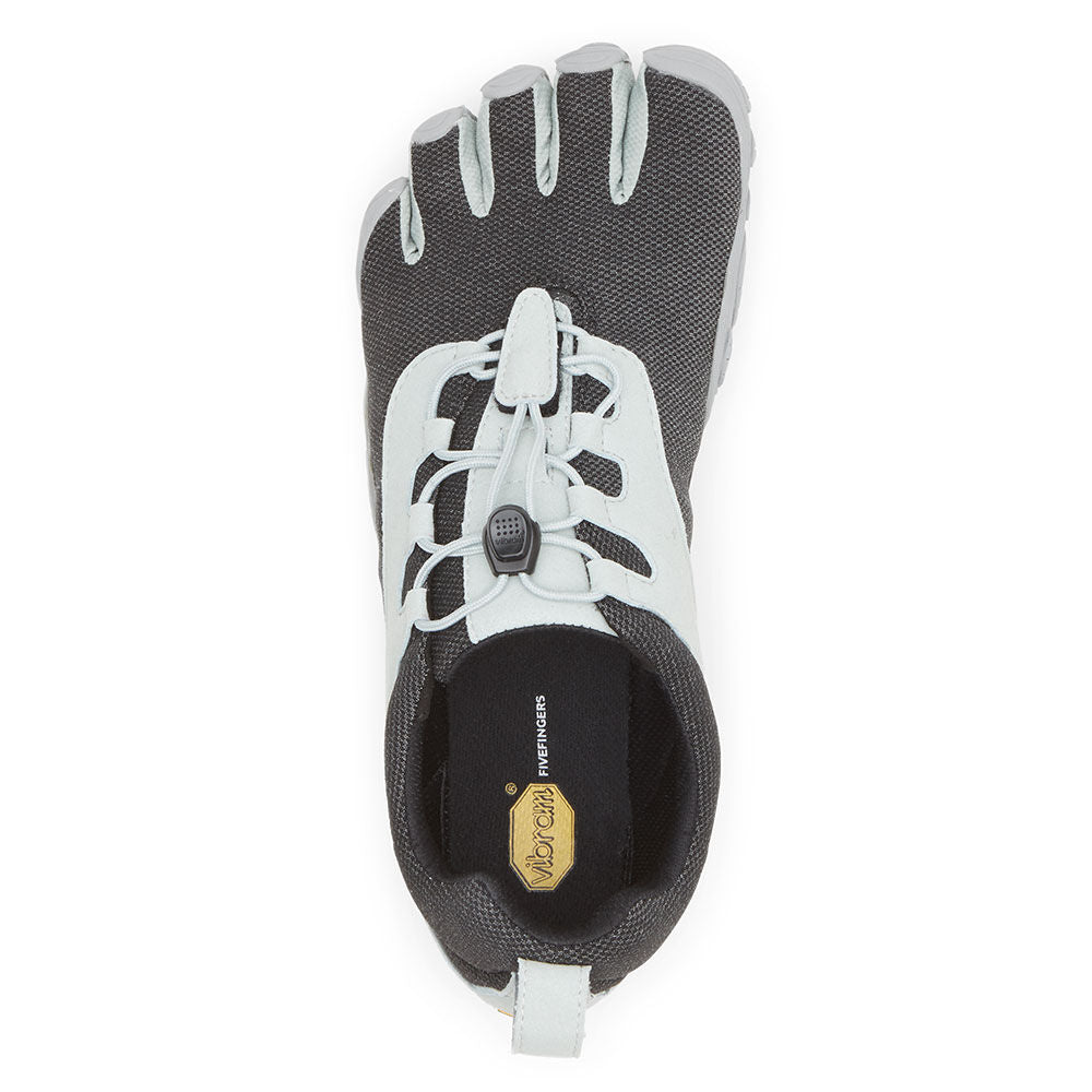 Vibram Women's V-Run Retro in Black Grey  Footwear