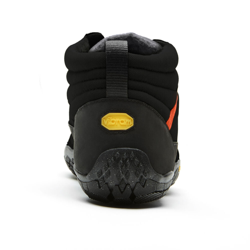 Vibram Men's V-Trek Insulated in Black/Grey/Flame Red  