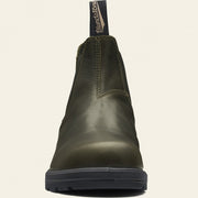 Blundstone Women's Classic 2052 Chelsea Boot in Leather Green  Women's Boot