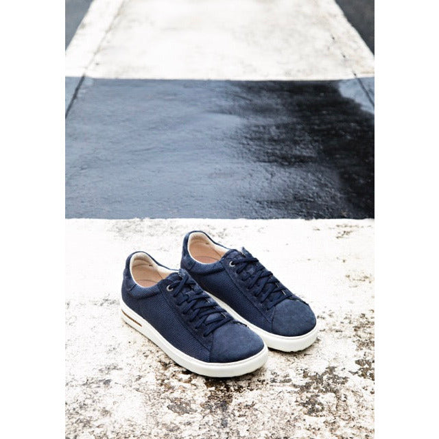 Birkenstock Bend Low Canvas Suede in Midnight  Unisex Footwear
