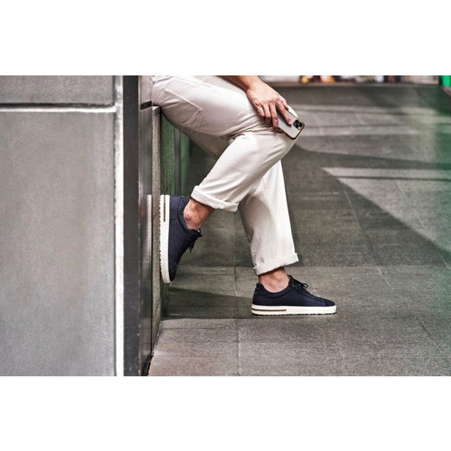 Birkenstock Oswego Canvas Suede in Midnight  Unisex Footwear